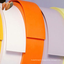 colors flexible pvc edge banding